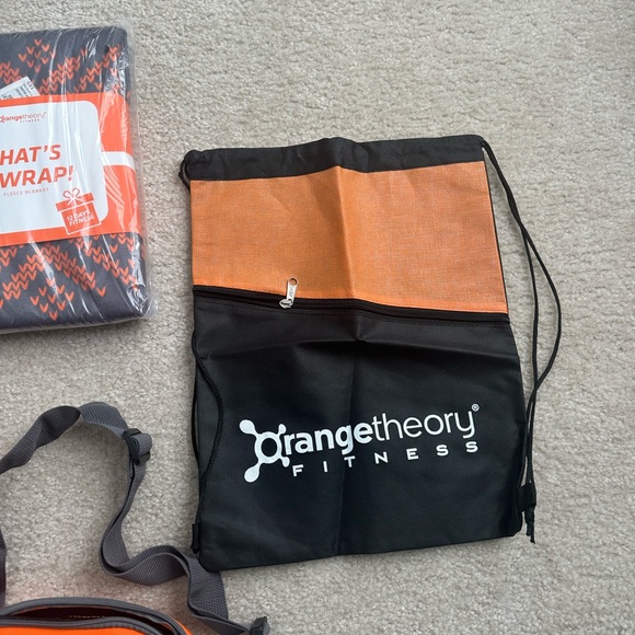 Orangetheory Burgundy Hoodie Blanket Bags Sunglasses - Picture 2 of 8